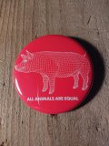 AA= PIG BADGE(57mm)-RD-
