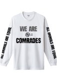画像1: ALL ARE UNITED LONG SLEEVE TEE (1)