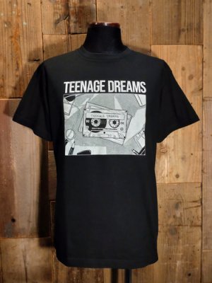 画像1: TEENAGE DREAMS TEE (BK)