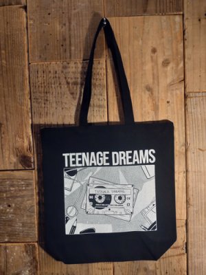 画像1: TEENAGE DREAMS TOTE BAG (BK)