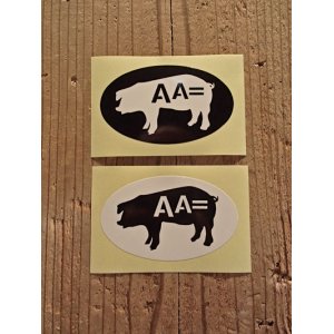 画像: AA= PIG STICKER SET