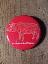 画像: AA= PIG BADGE(57mm)-RD-