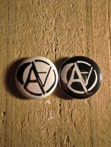 画像: AA= #2 BADGE (25mm) - WHITE・BLACK