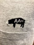 画像2: AA= PIG EMBROIDERY POCKET TEE (GY)