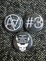 画像: AA= #3 BADGE (25mm) - BLACK