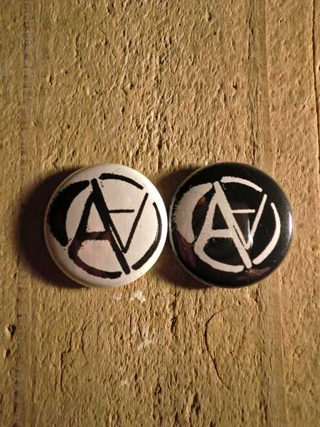 画像1: AA= #2 BADGE (25mm) - WHITE・BLACK